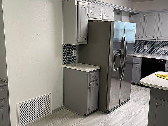 Kitchen refrigerator area