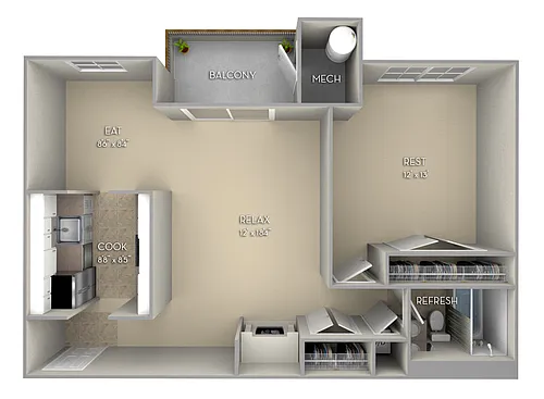 Floor plan The Mason