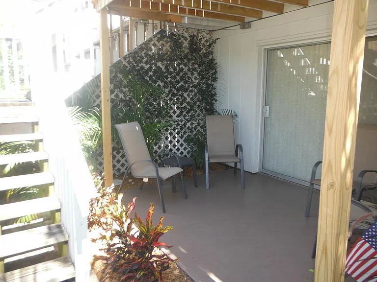 Private Back Patio