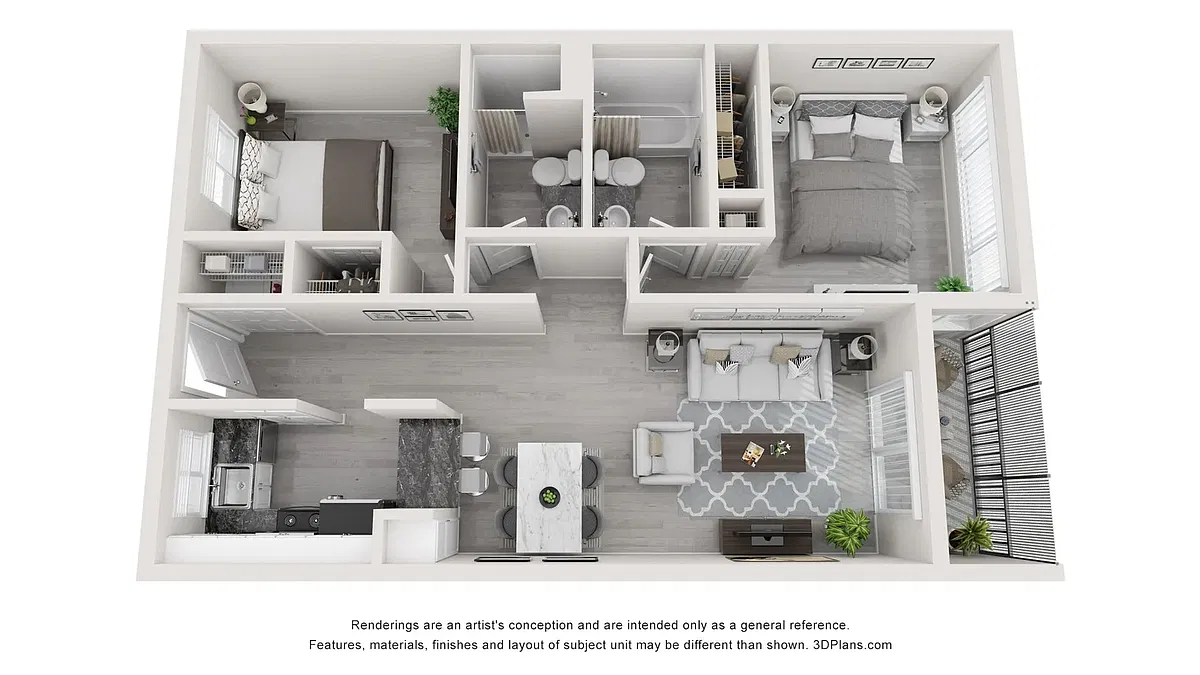 Floor plan The Kingsley