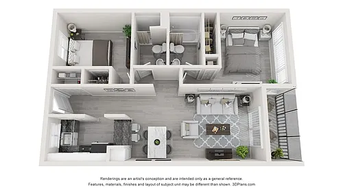 Floor plan The Kingsley