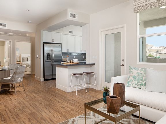 Sorano Apartments Living Room Dining Room and Kitchen