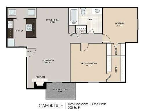 Floor plan Renovated