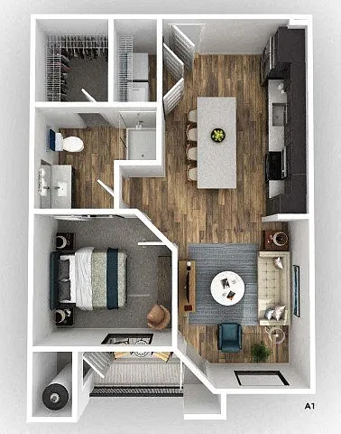 Floor plan A1