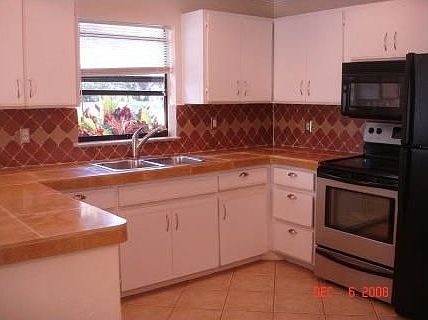 Kitchen with new appliances