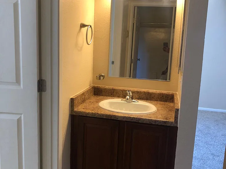 sink and wash area