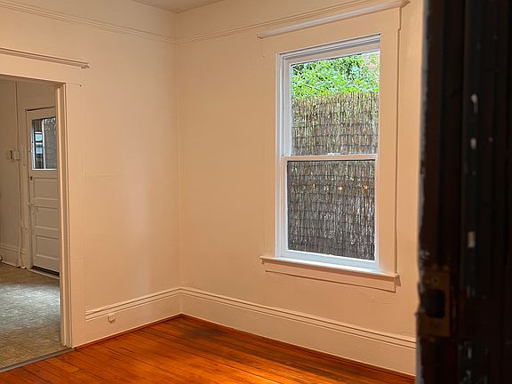 Newly re-finished original wood (fir) floors