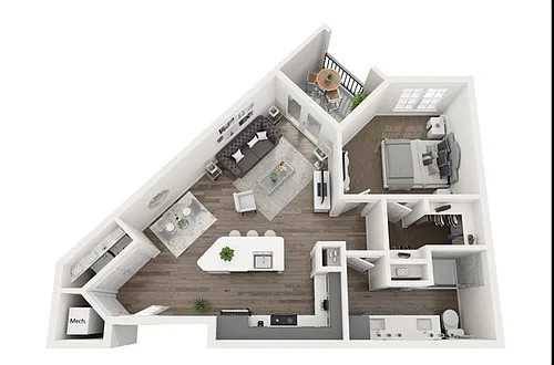 Floor plan Calistoga