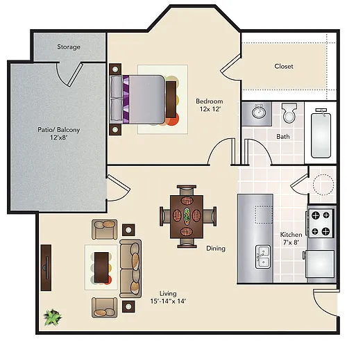 Floor plan A2