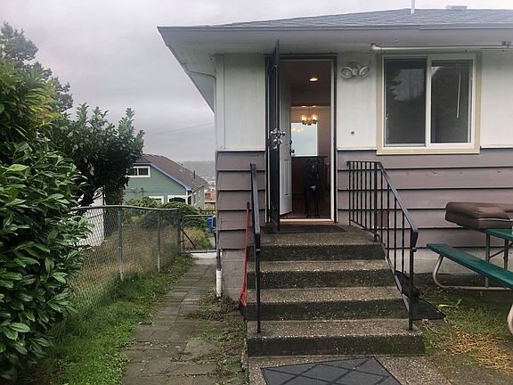 Backyyard entrance for main floor