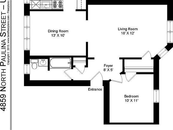 5th image of 4859 N Paulina St APT 3B