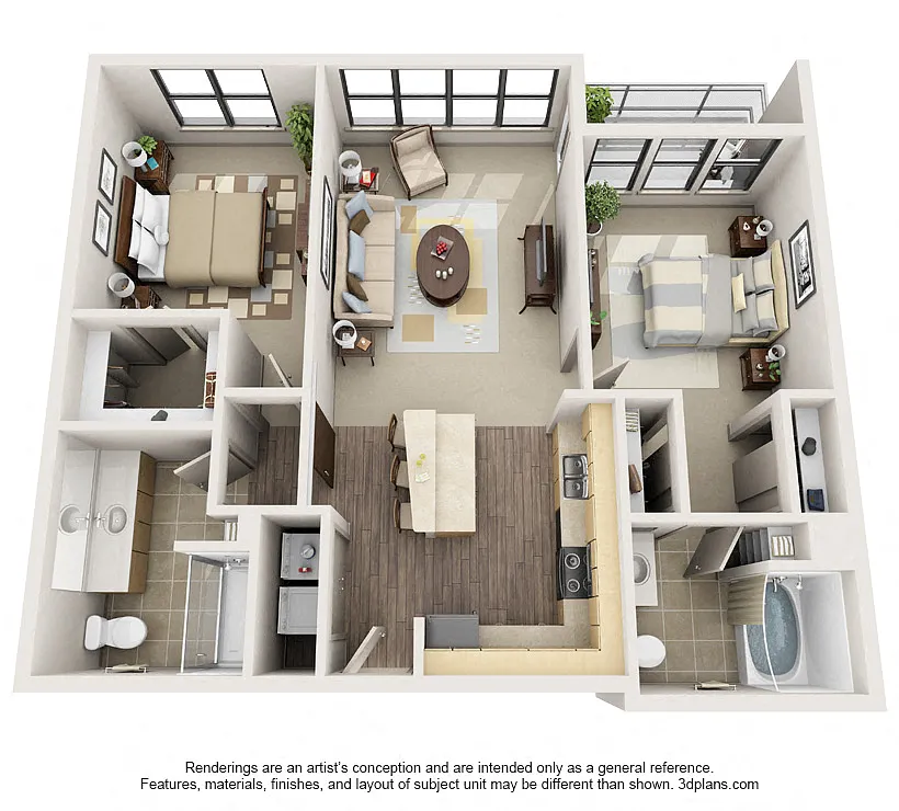 Floor plan B1