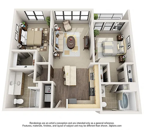 Floor plan B1
