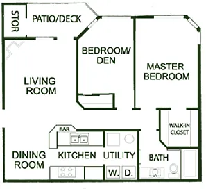 Floor plan Waterside