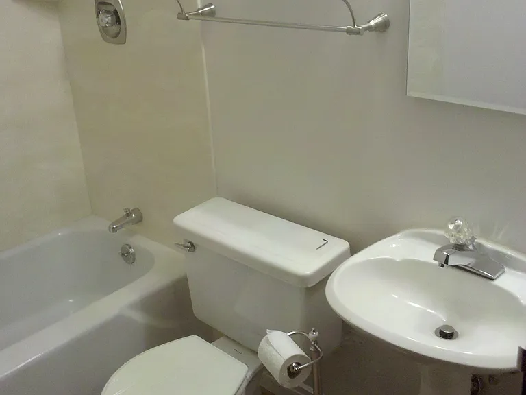 Bathroom in hallway