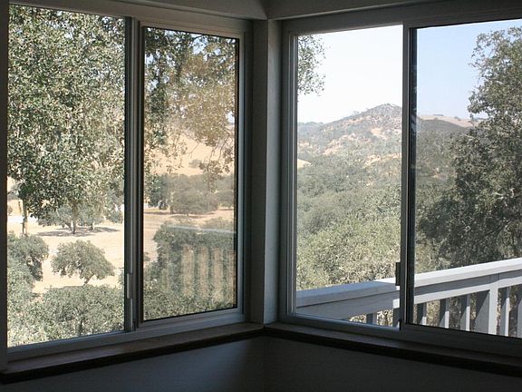 sunrise windows and large morning deck