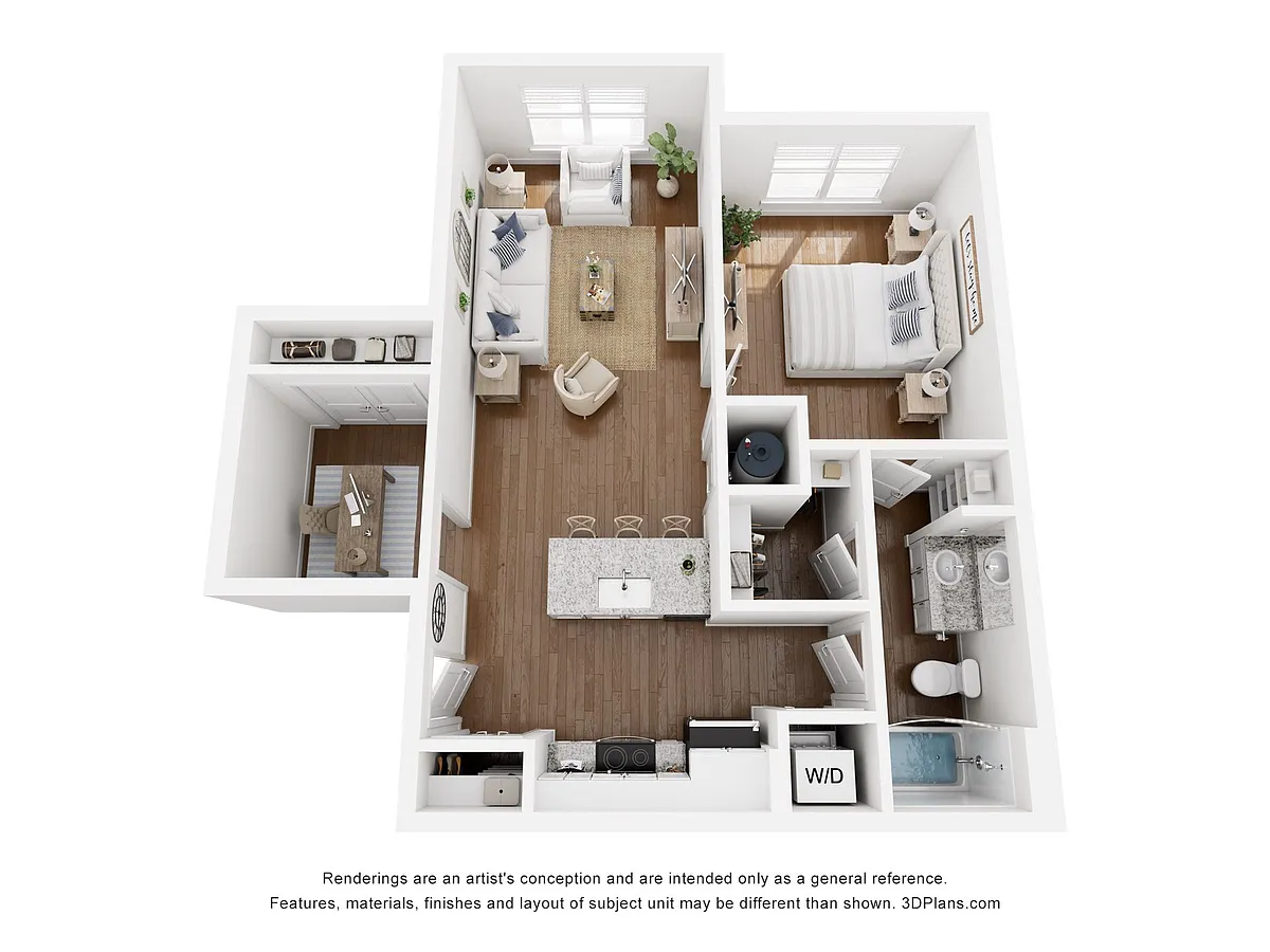 Floor plan A13