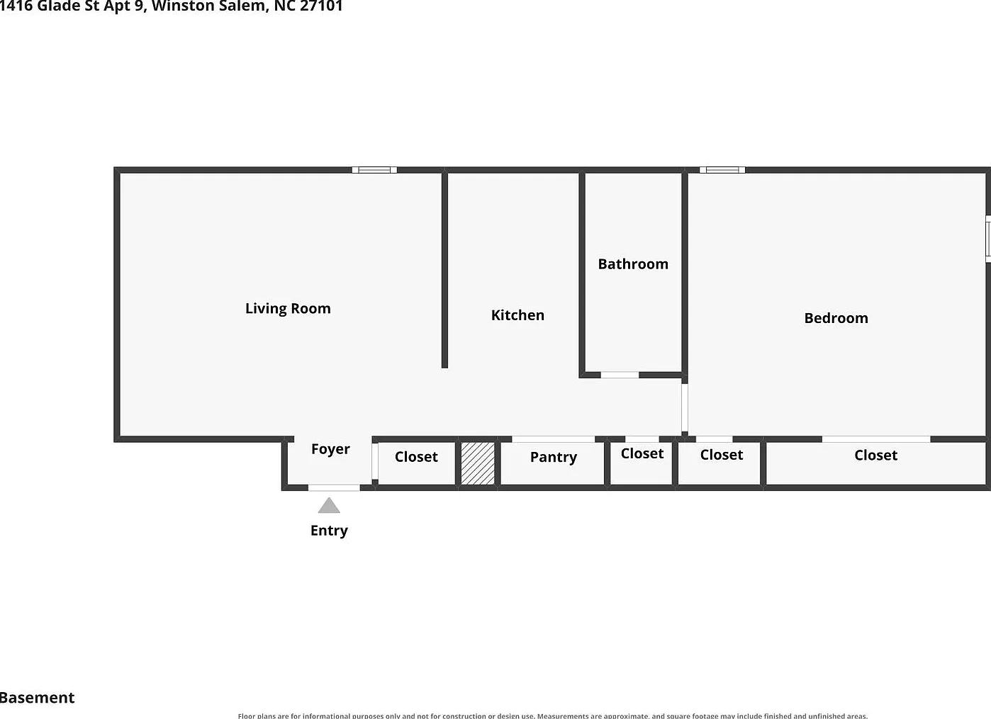 1 bed, 1.0 bath, $1,045 — Photo 2