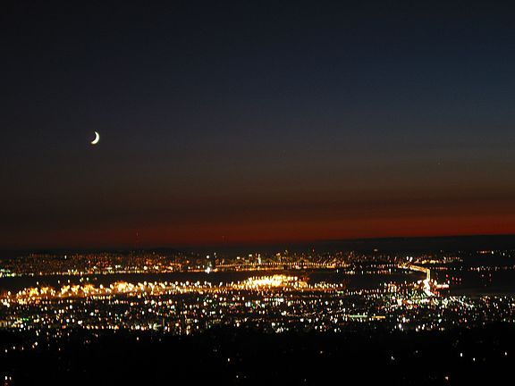San Fancisco view at night