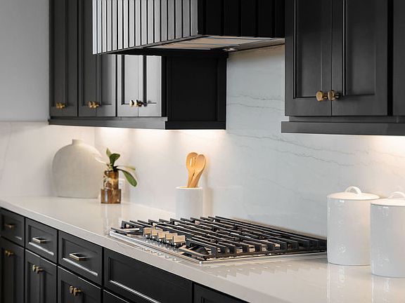 Bright kitchen with abundant cabinet space