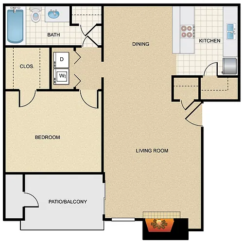 Floor plan A2