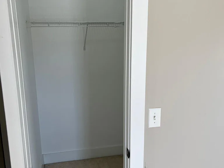 Walk in closet in front bedroom.
