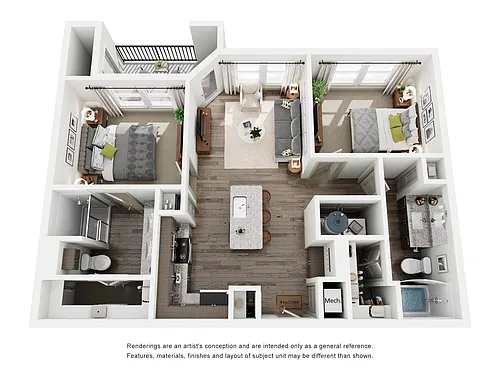 Floor plan B1