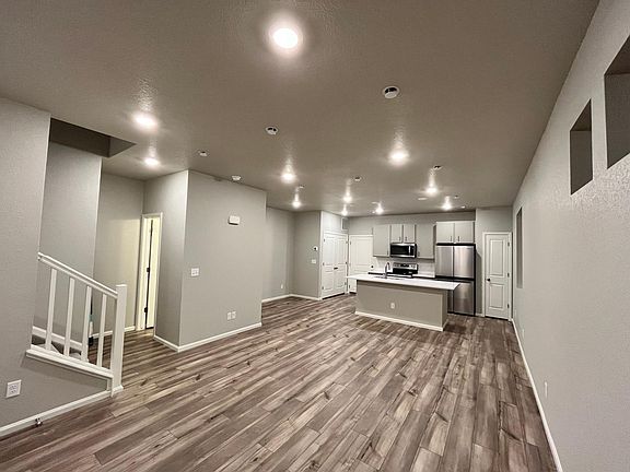 Main Living Area and Kitchen
