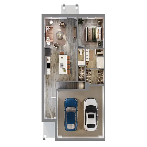 Floor plan The Hampton
