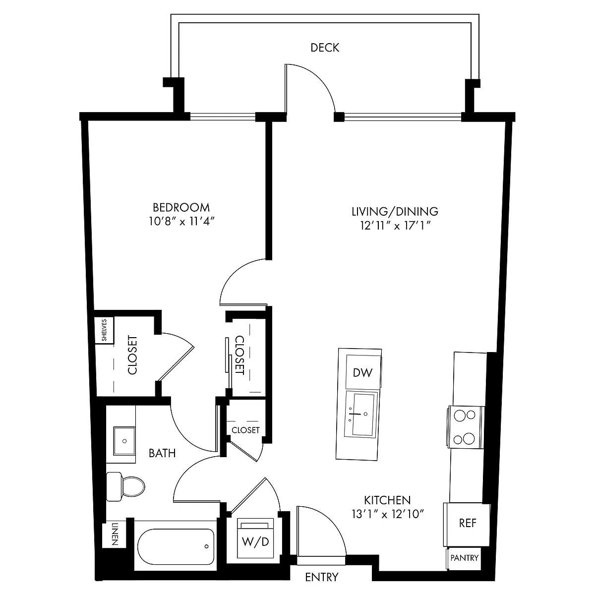 Floor plan A1c