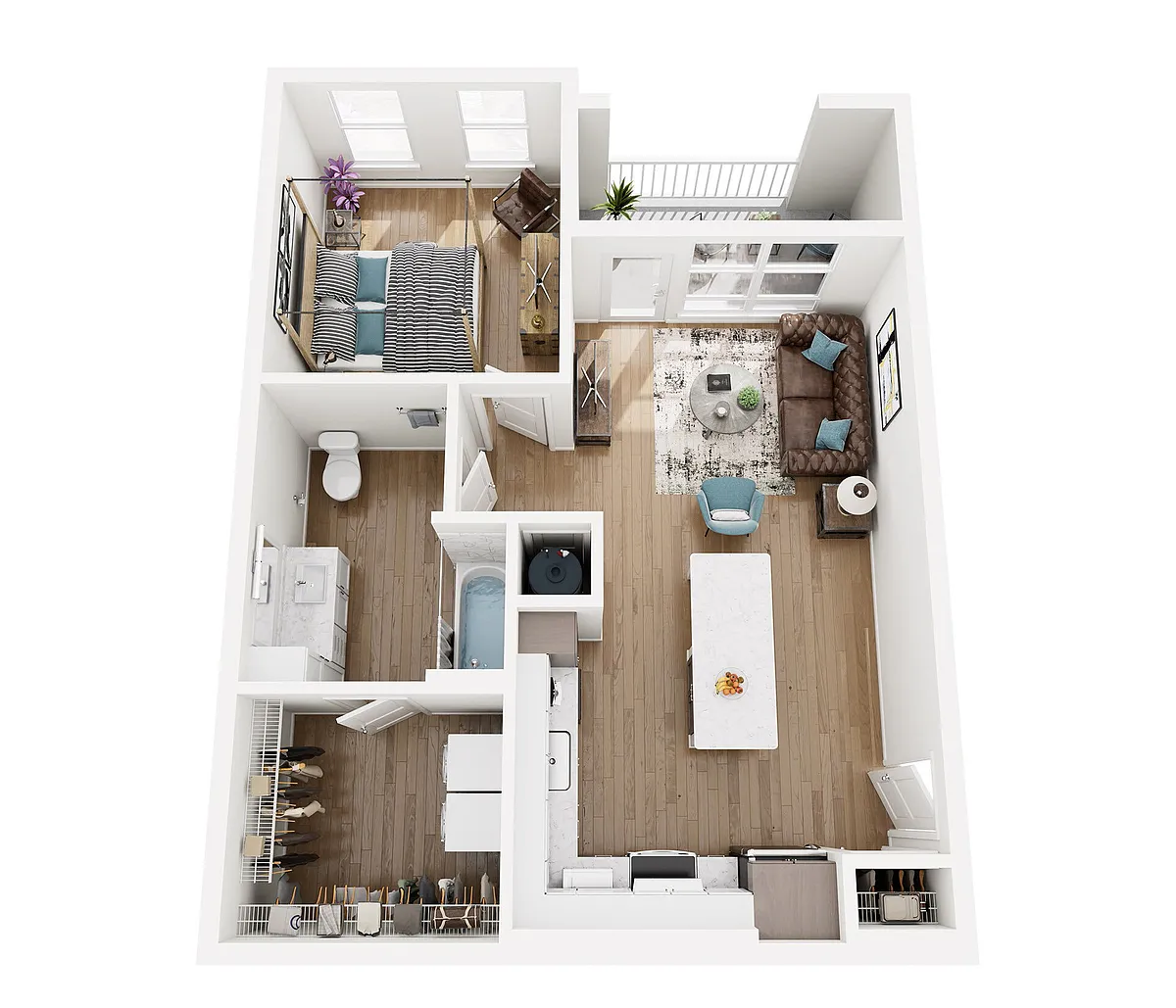 Floor plan A2-TA