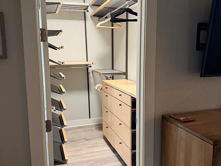 Master Bedroom Walk-In Closet