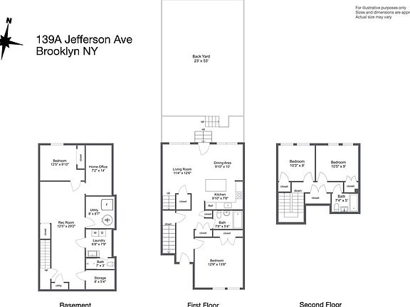 2nd image of 139A Jefferson Ave APT 1