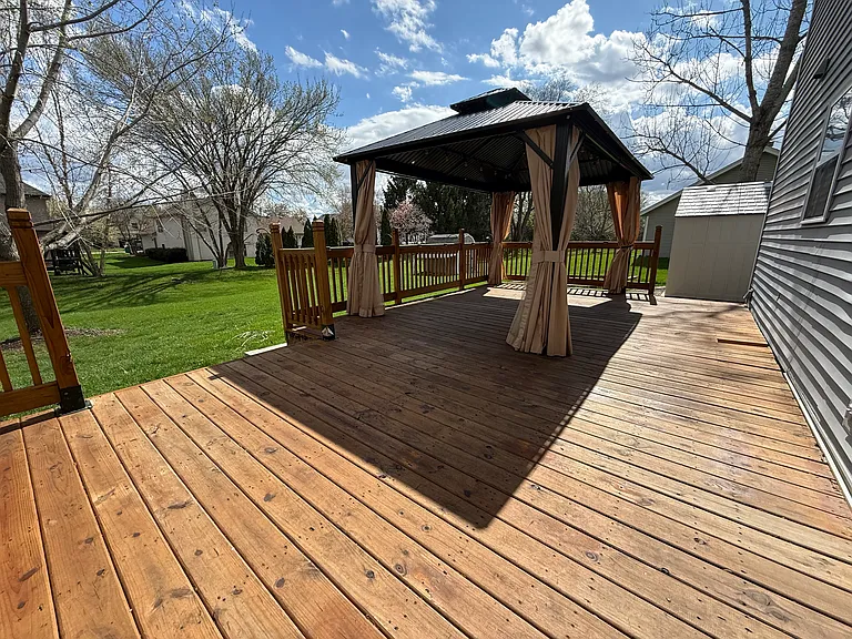 Large Deck with Gazebo