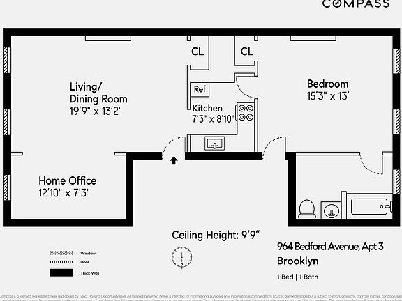 2nd image of 964 Bedford Ave APT 3