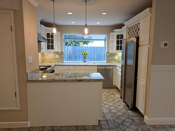 Kitchen With Garden Window