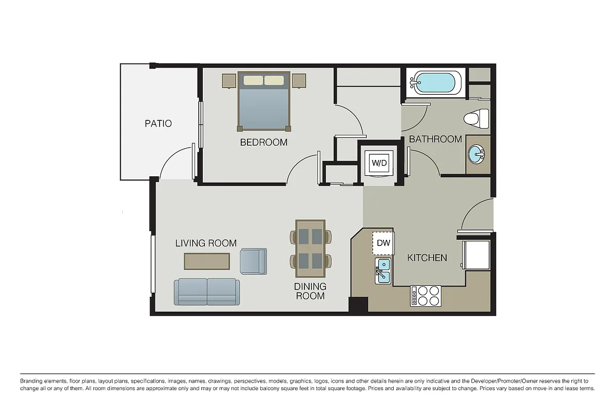 Floor plan The Riser