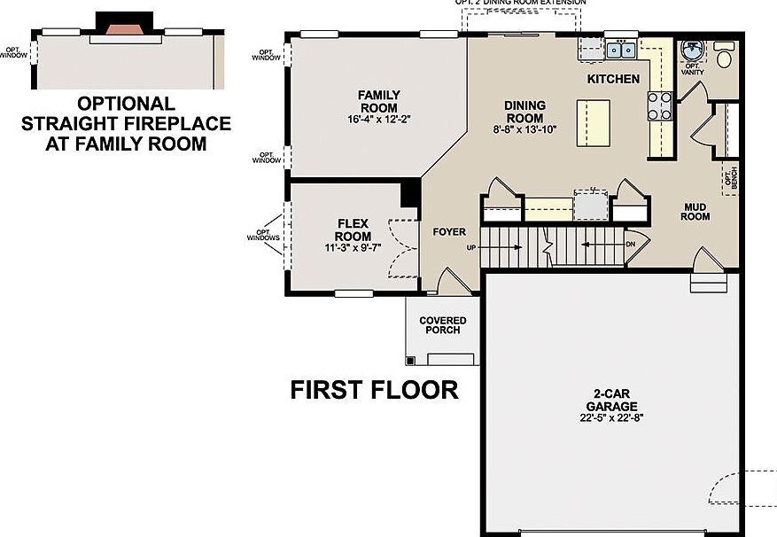 Bloomington First Floor