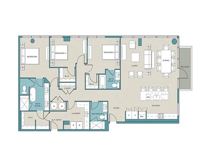 Floor plan C1