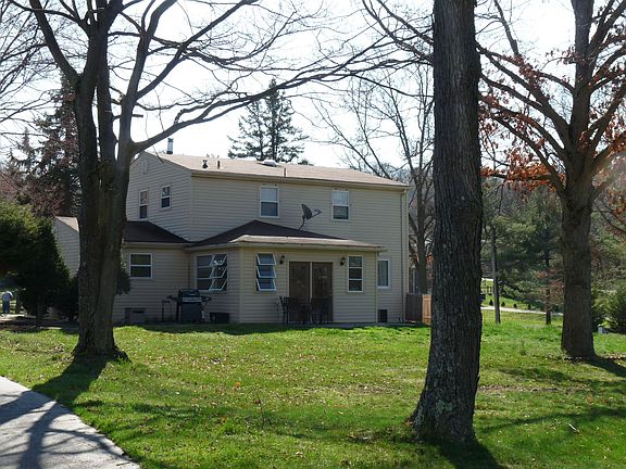 large,level, rear yard