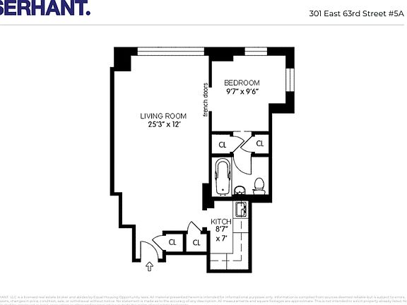 2nd image of 301 E 63rd St APT 5A