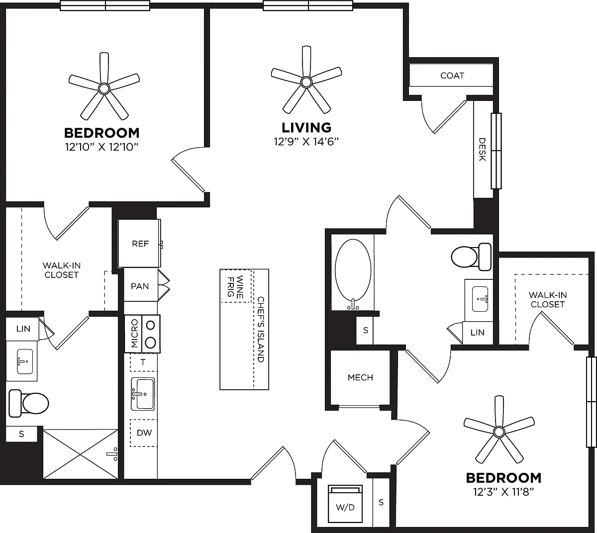 Floor plan 2E