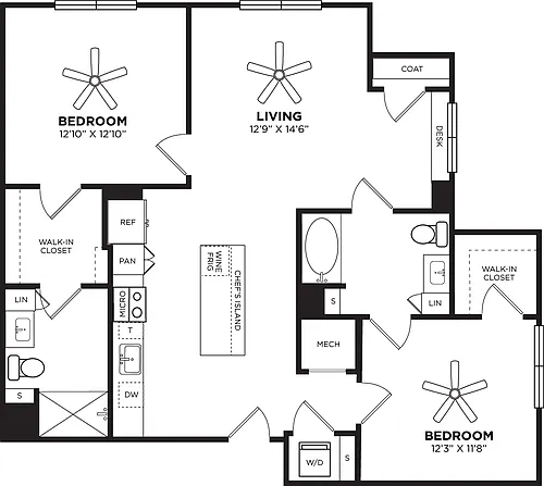 Floor plan 2E