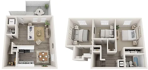 Floor plan The Dogwood Townhome