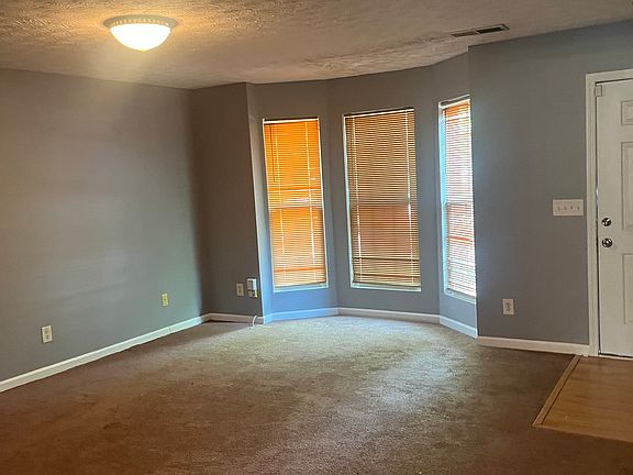 Living room and entry foyer