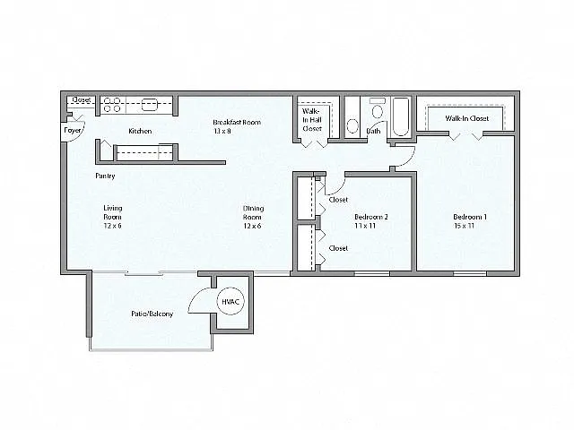 Floor plan Prairie
