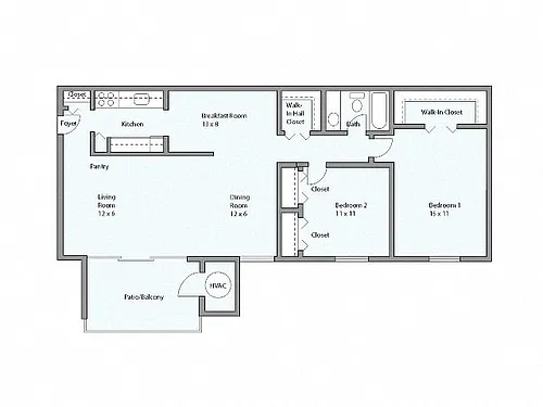 Floor plan Prairie