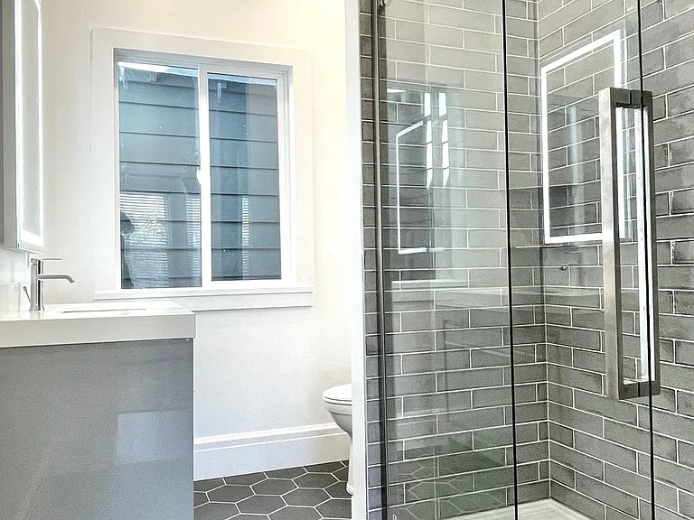 Bathroom in-law unit