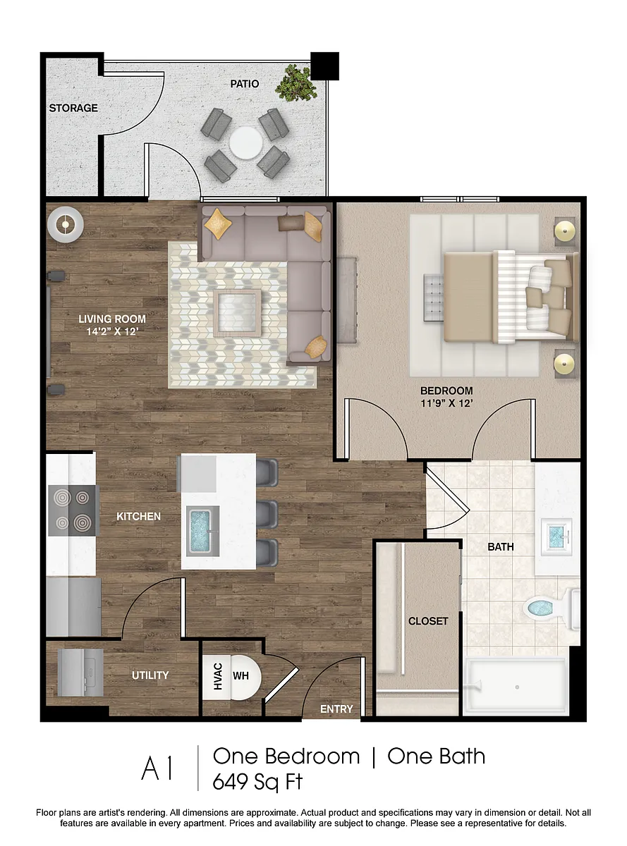 Floor plan A1