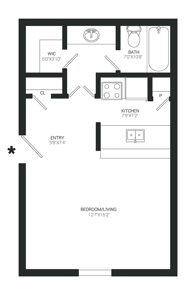 Floor plan Adair